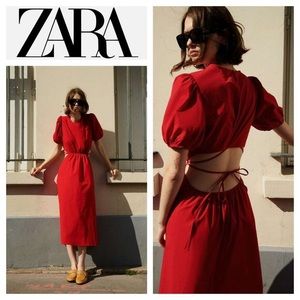 ZARA Cut Off Dress, size M